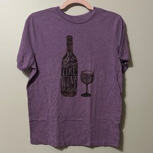 Lee Purple Wine Graphic Shirt